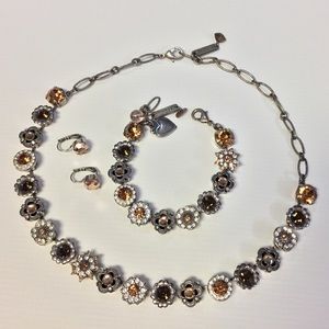 Authentic Mariana Necklace, Bracelet, Earring Set